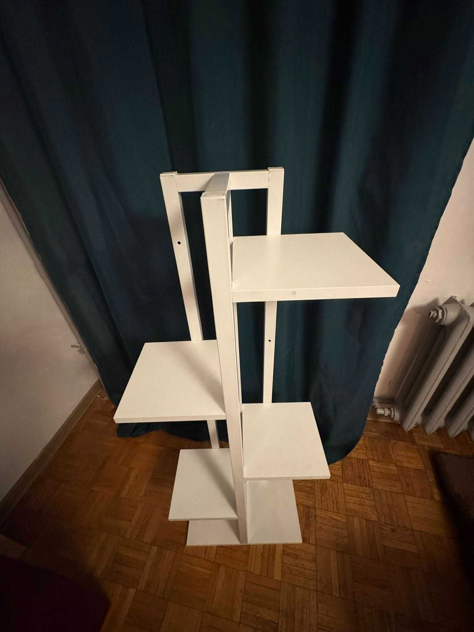 Kwietnik stojący metalowy na 6 donic TOWER 112,5cm