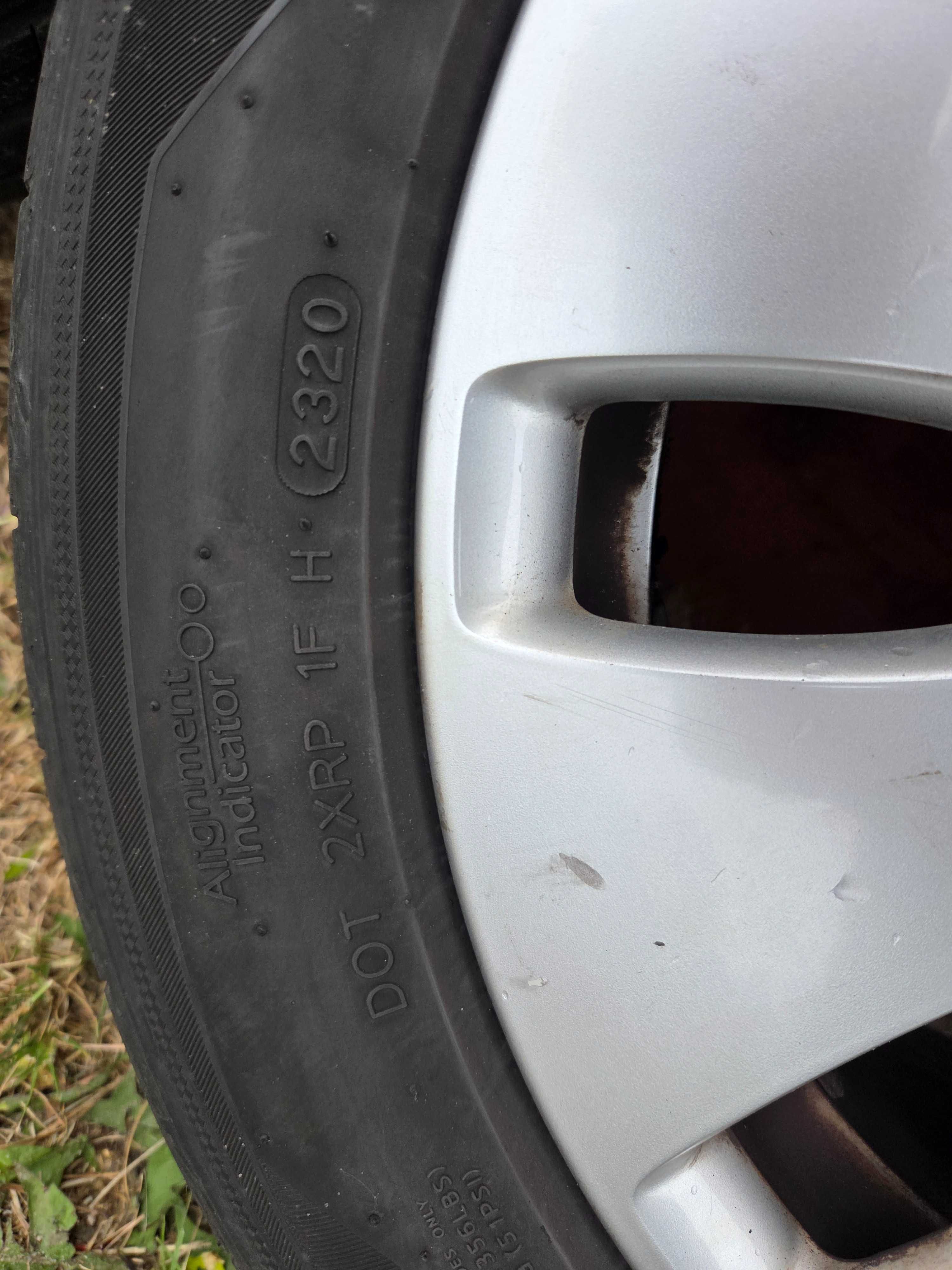 Sprzedam felgi z oponami letnimi w cenie opon HANKOOK 205/55 R16