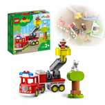 LEGO Duplo 10969 Wóz strażacki – klocki 2+ lata, dla przedszkolaka