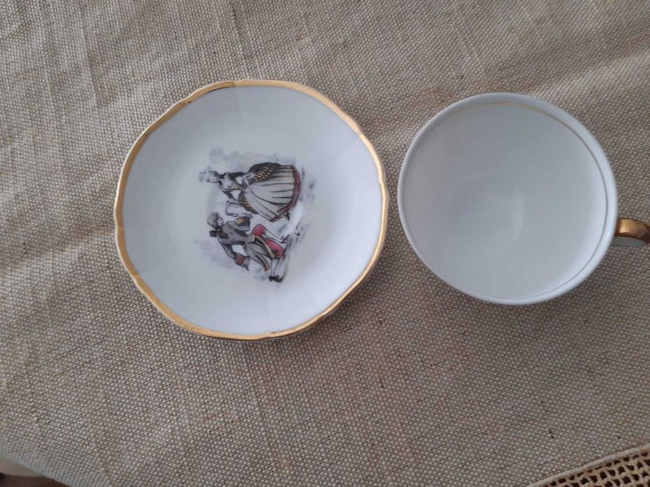 chávena de café da vista alegre