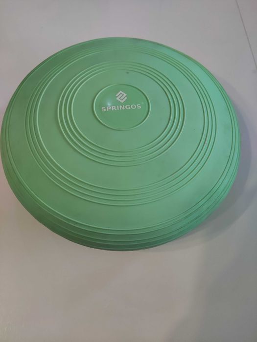 Poduszka sensoryczna pro dysk do ćwiczeń zielona 34 cm, do 210 kg