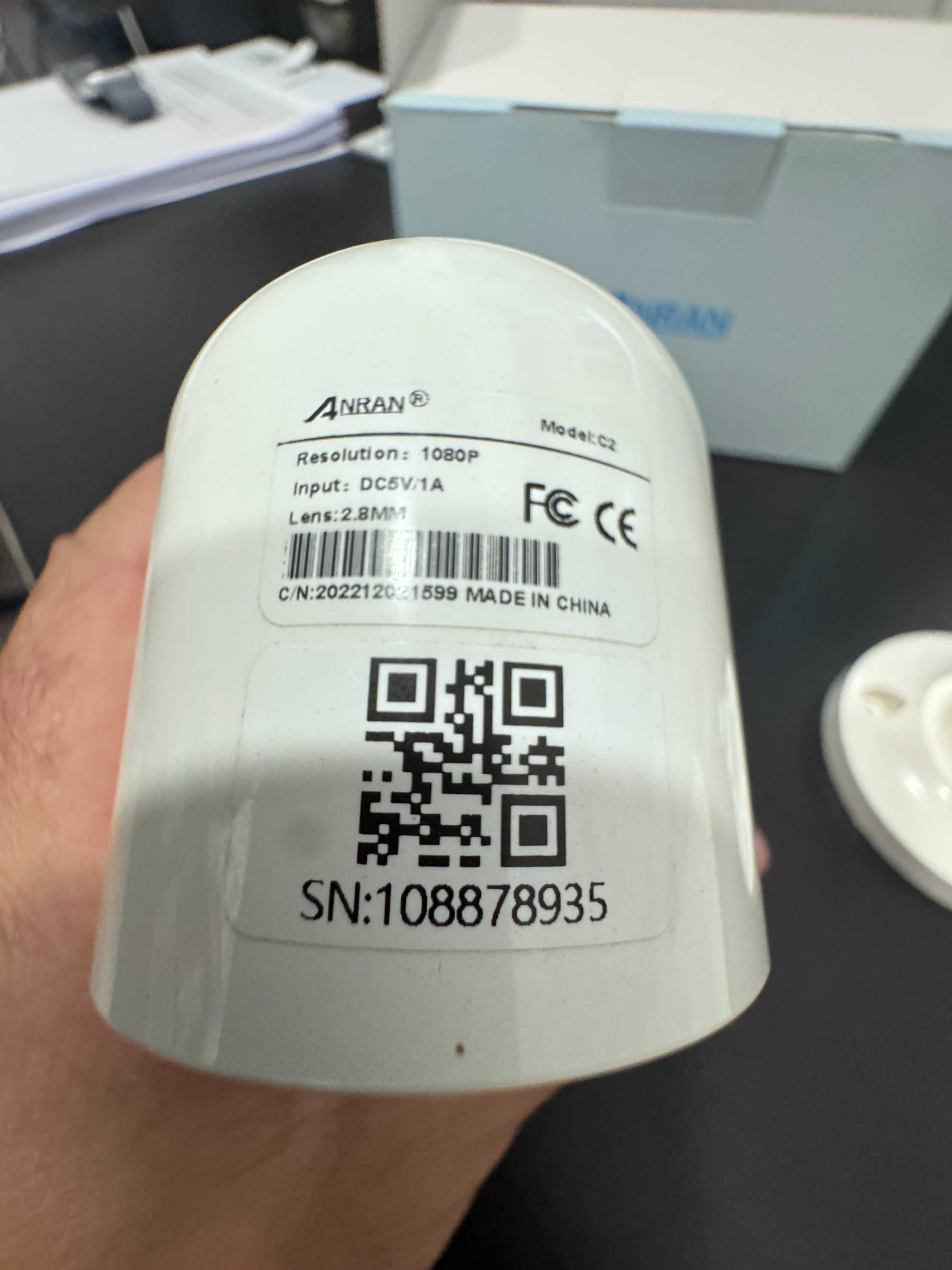 ANRAN 2K Câmara de vigilância WiFi