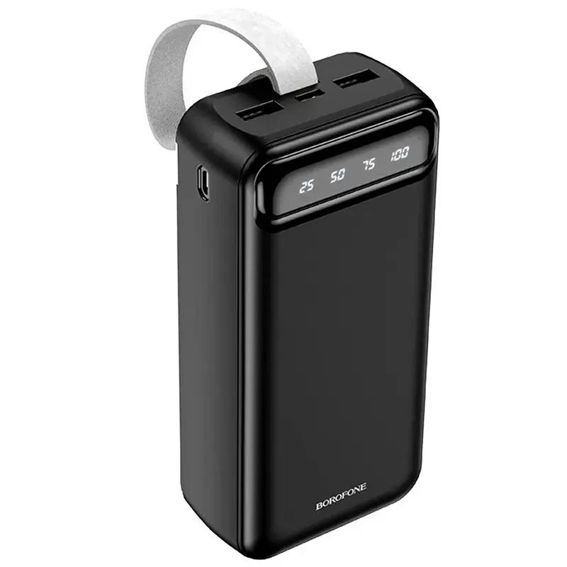 Повербанк BOROFONE J14B-30000 мА·год Power Bank с цифровым дисплеем,