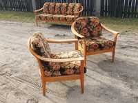 Fotele Sofa Wilhelm Knoll Komplet Lata 60 Vintage Design Retro Piekny
