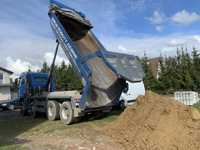 Żwir piasek kamień ziemia ogrodowa siana do 27 ton