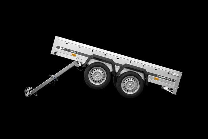 Przyczepka dwuosiowa 264x125 UNITRAILER GARDEN 264/2 KIPP