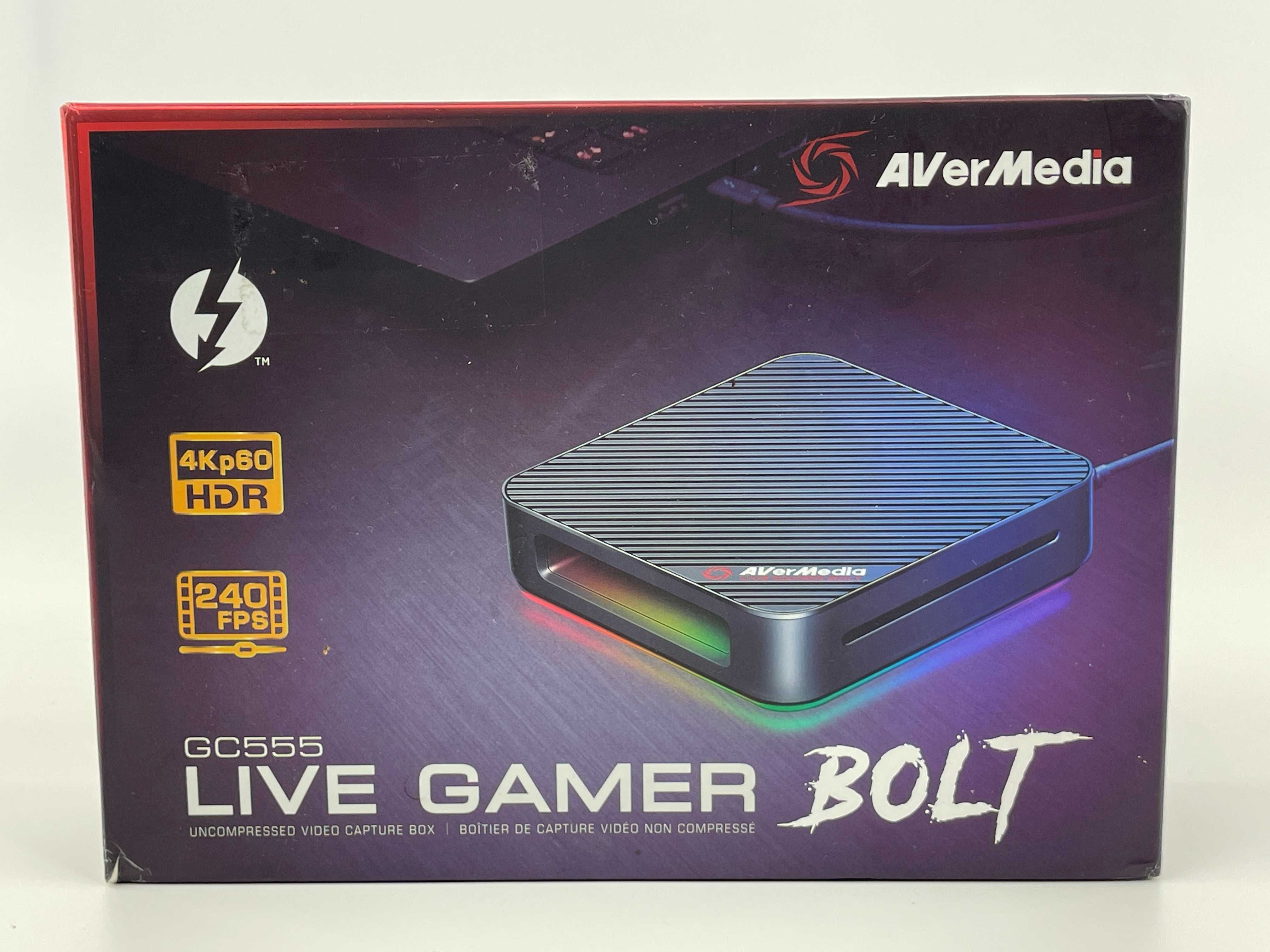 Пристрій відеозахоплення AVerMedia Live Gamer Bolt GC555 Black
