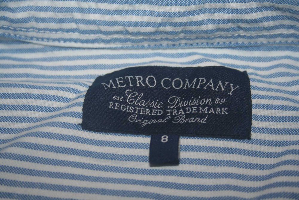 Camisa riscas METRO & CO - 8 anos