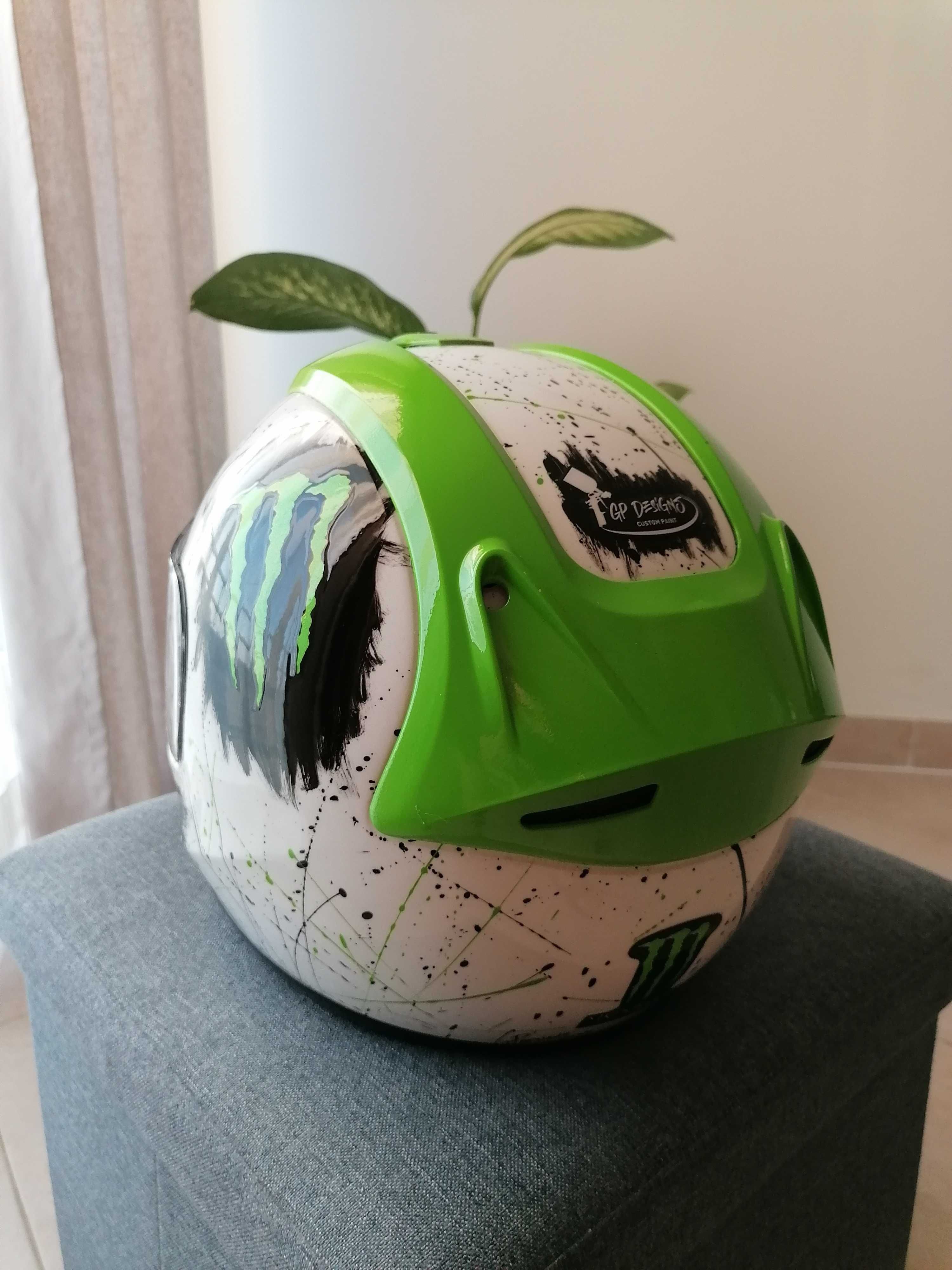 Capacete HJC Integral Monster Energy