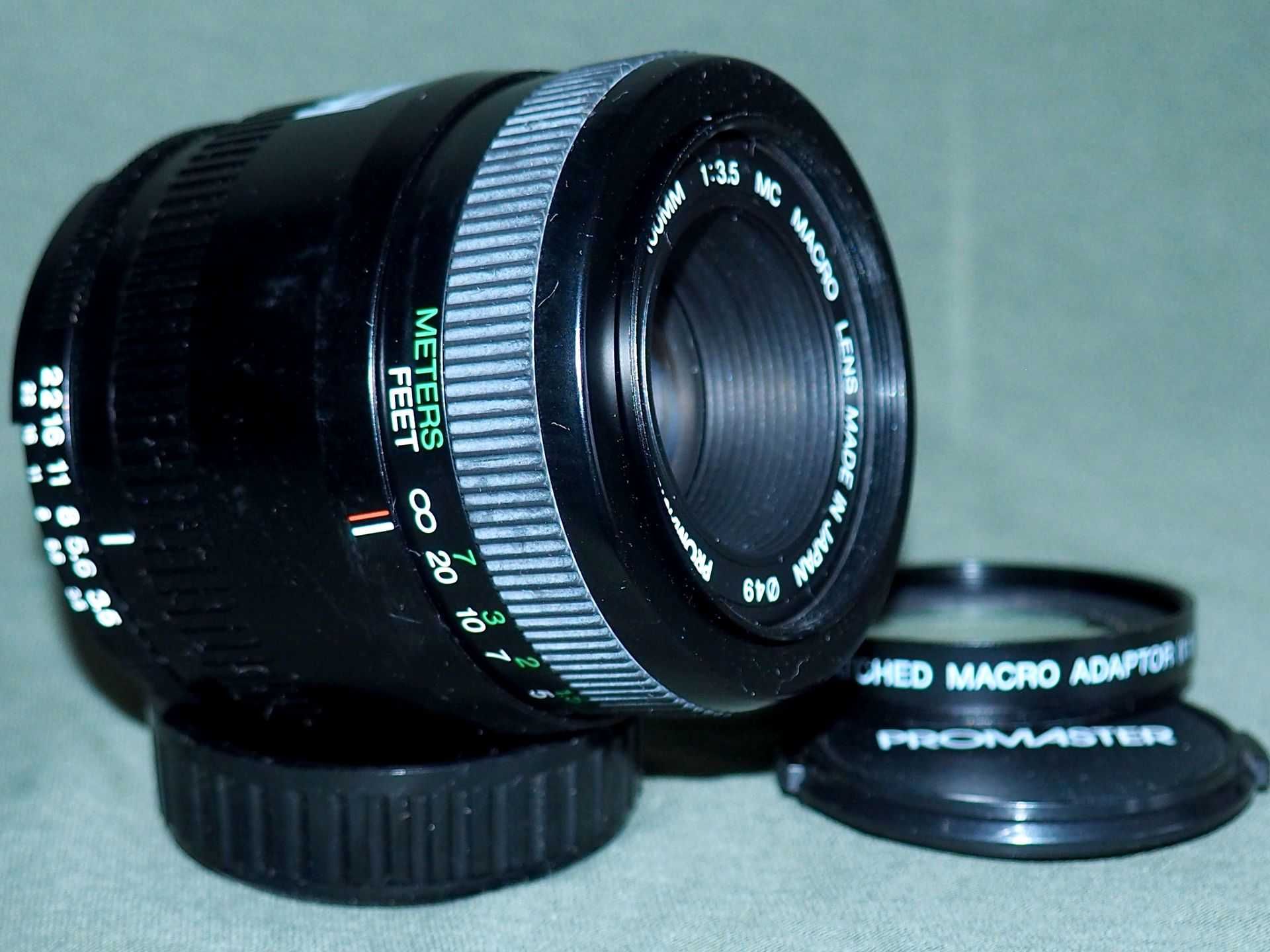 Obiektyw Promaster Spectrum 7 100mm f3.5 AF Macro.