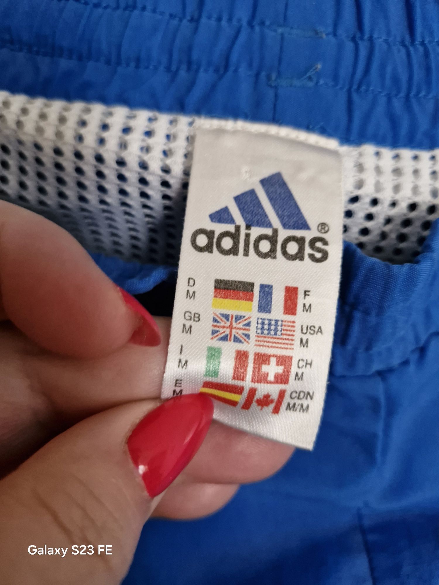 Spodenki krotkie męskie Adidas rozmiar M stan bardzo dobry
