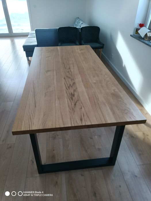 Stół dębowy loft