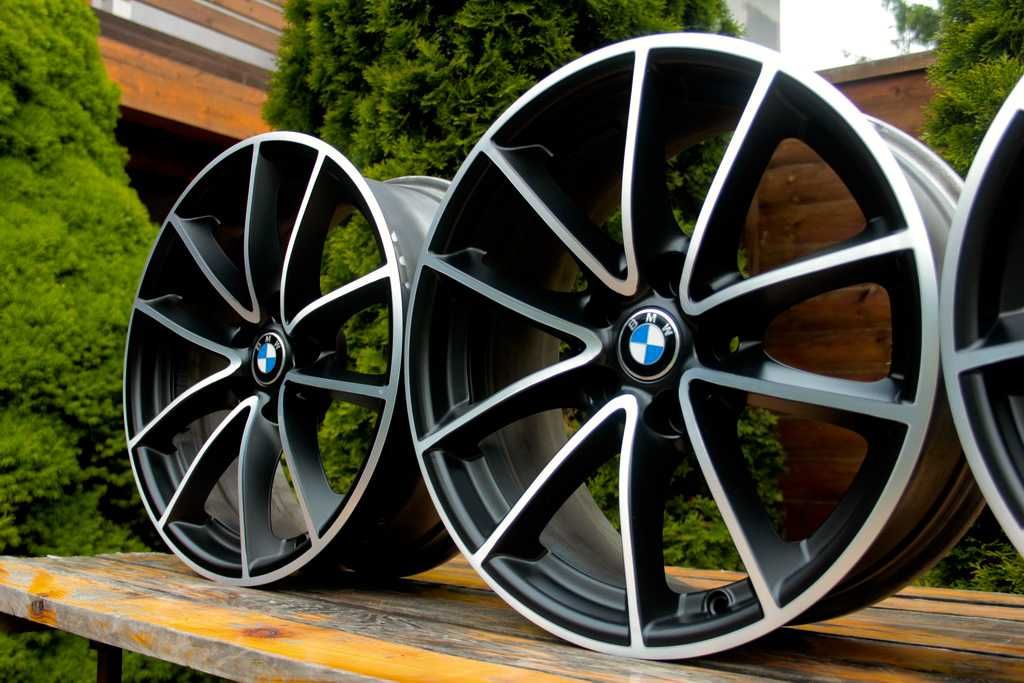 5x112 17 cali BMW X1 X2 1 czarne + CNC jak nowe