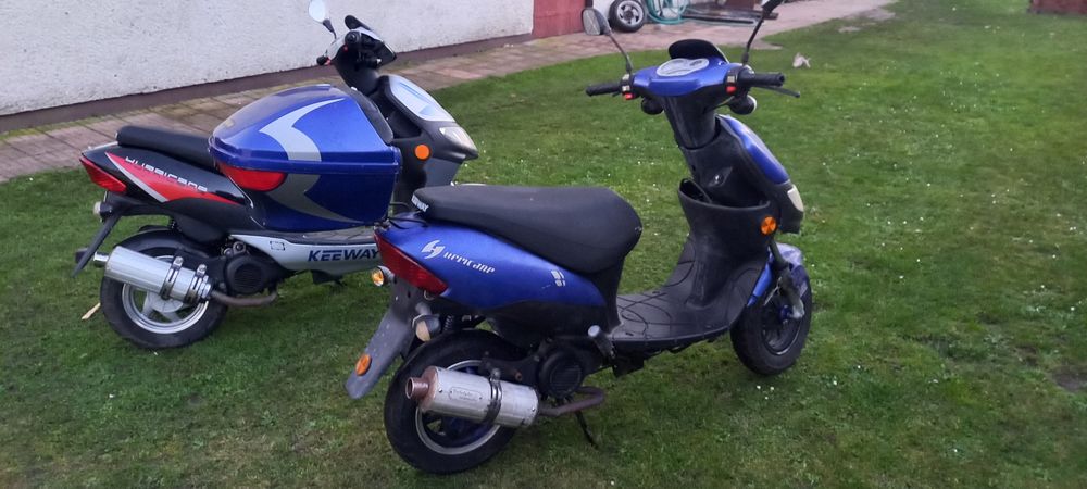 Skuter keeway hurricane 2t 2 skutery niskie przebiegi sprawne