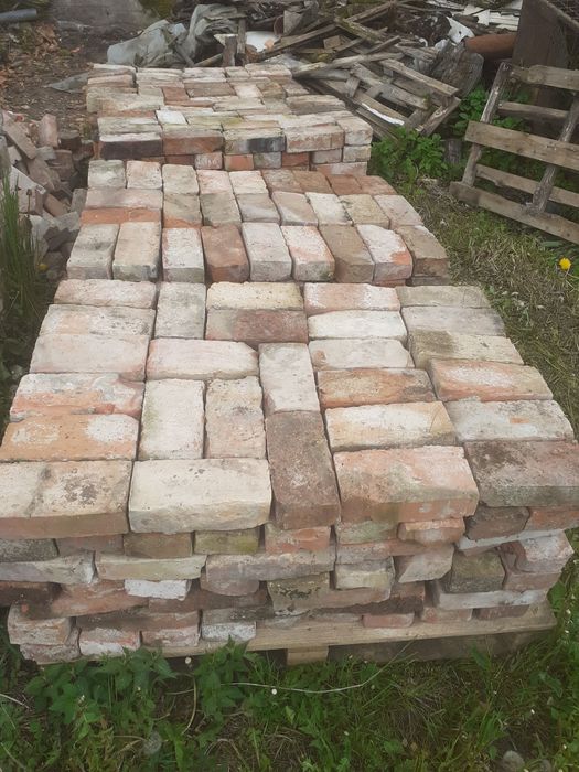 Cegła z rozbiórki ,poniemiecka