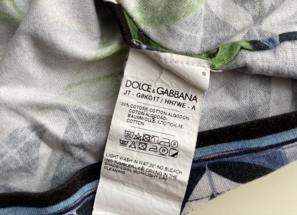 Футболка Dolce & Gabbana оригінал