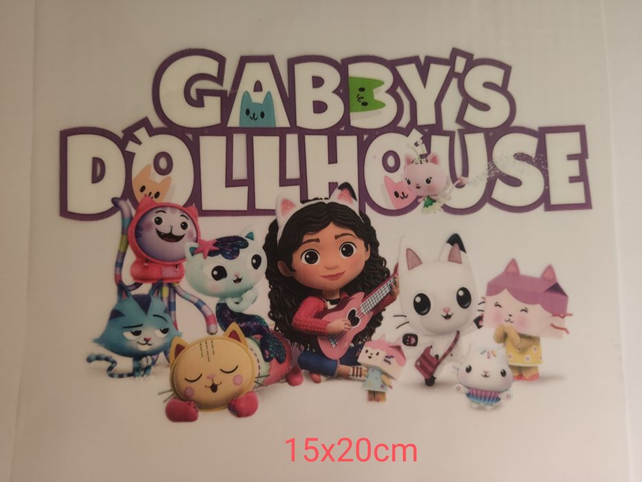 Naprasowanka koci domek gabi