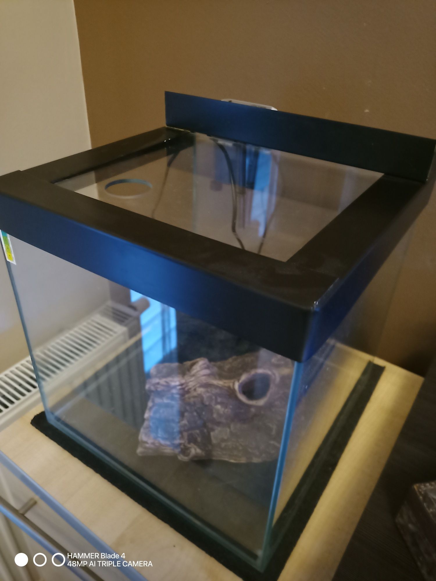 Akwarium kostka 30l krewetkarium