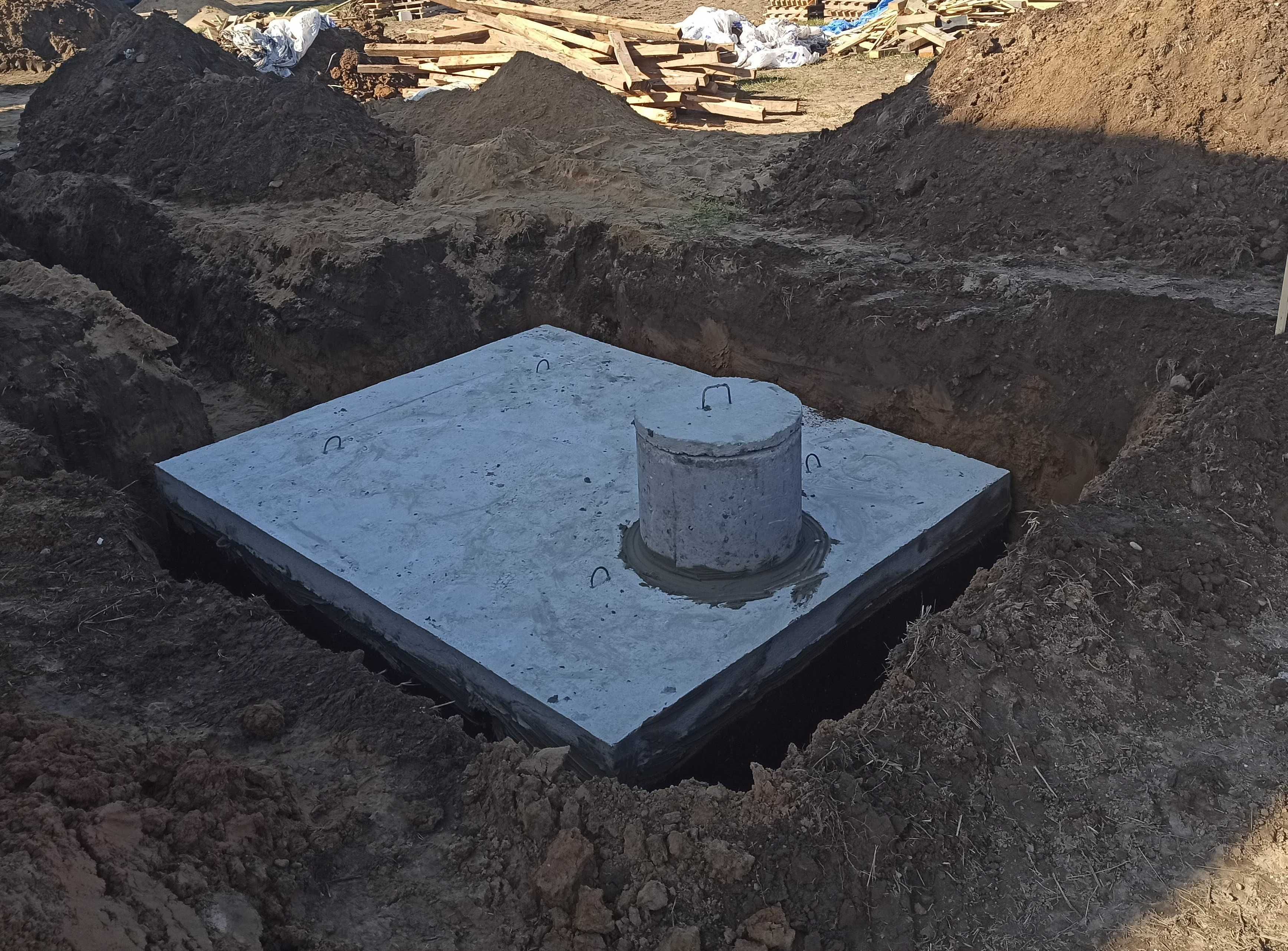 Szambo betonowe 10m3 zbiorniki na deszczówkę PPOŻ piwnice kanały