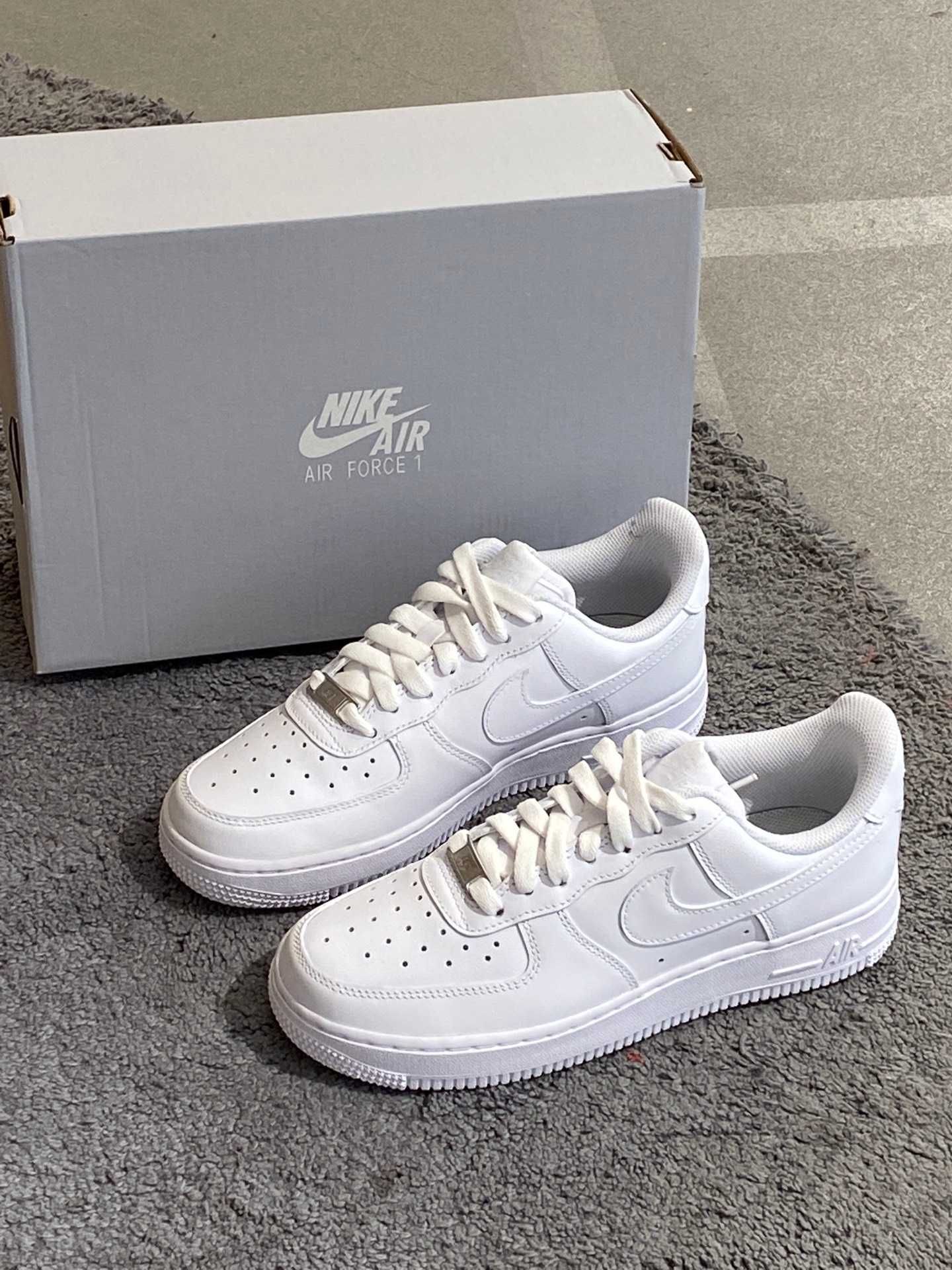 "Buty męskie i damskie Trampki" Nike Siły Powietrzne Biały Roz 45