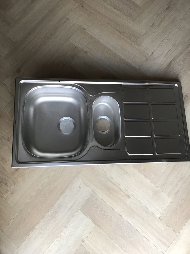 Zlewozmywak zlew kuchenny z ociekaczem Deante Soul satyna