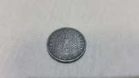 5 monet III Rzeszy - 10 i 50 Reichspfennig 1940, 1941 - Komplet.