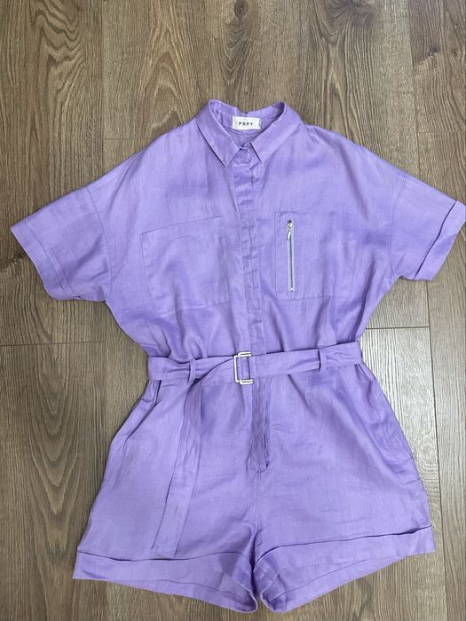 Жіночий лляний комбінезон PRPY. Новий. S/M