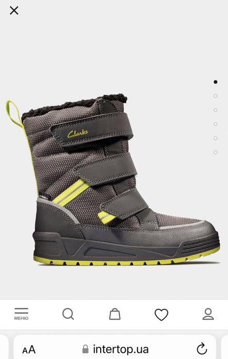 Зимні черевики,зимние сапоги  Superfit, Clarks Jumper 20 см 30 размер