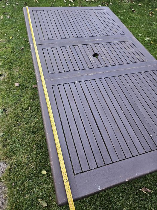 Stół ogrodowy drewniany składany