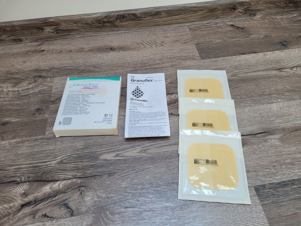 Granuflex extra thin 10x10 cm opatrunek hydrokoloidowy