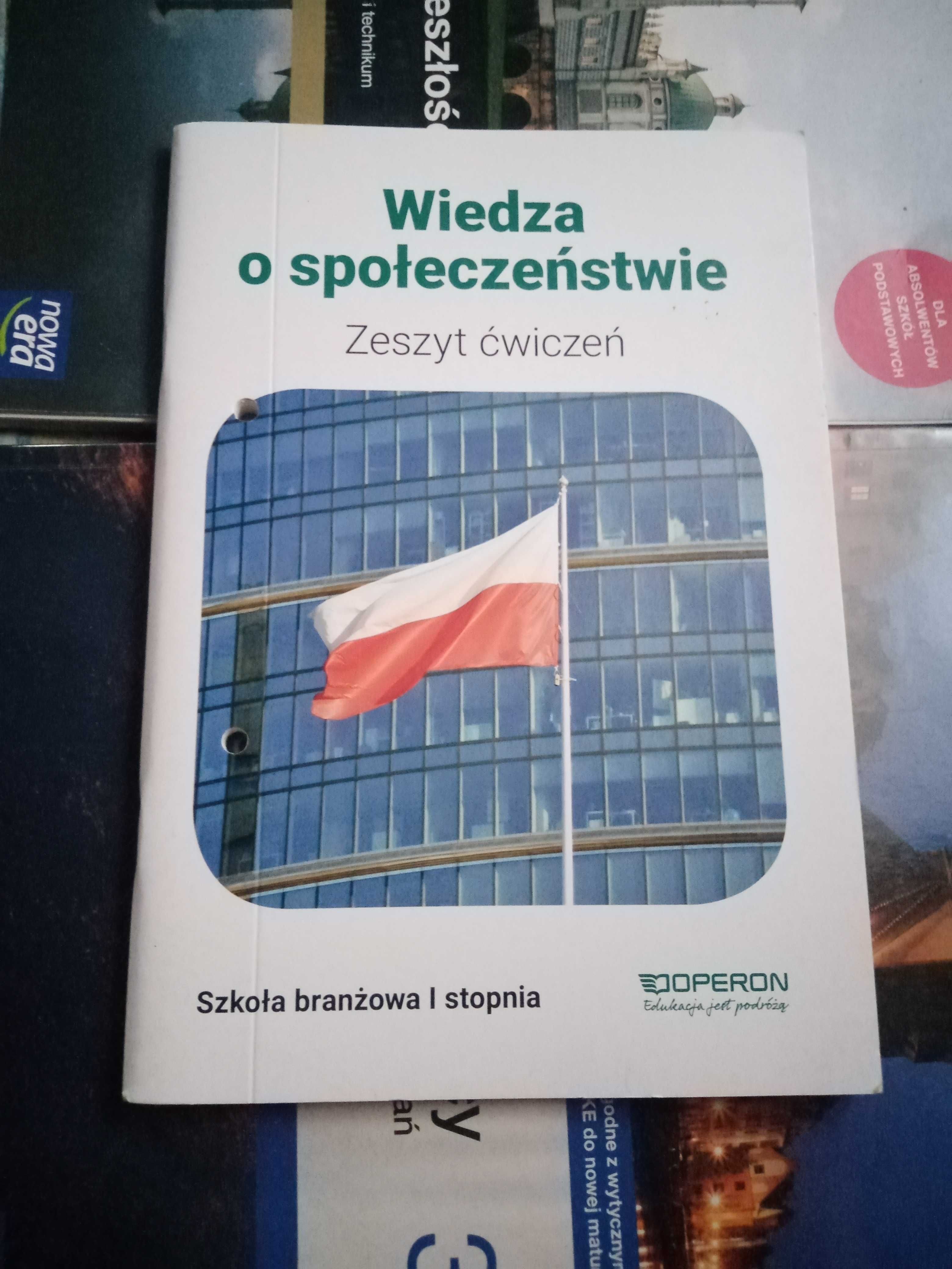 Wiedza o społeczeństwie Szkoła branżowa 1 stopnia podręcznik + ćw