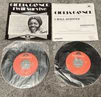 Gloria Gaynor - I WILL SURVIVE - disco vinil 1978 45 rotações