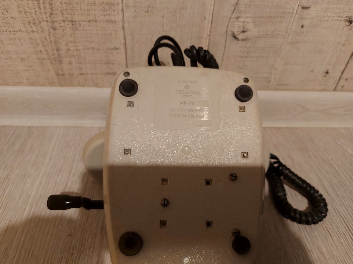 Telefon stacjonarny tarczowy alarmowy  lata 70/80