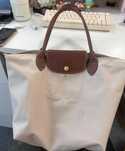 Nowa Torba Longchamp Le Pliage Original - Duży Rozmiar, Kolor Biały