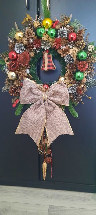 Wianek świąteczny duzy