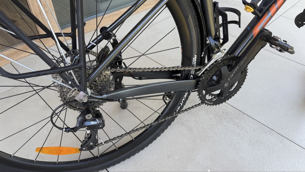 Rower gravel Giant Revolt 2 Black Diamond 2023 L – bagażnik i błotniki