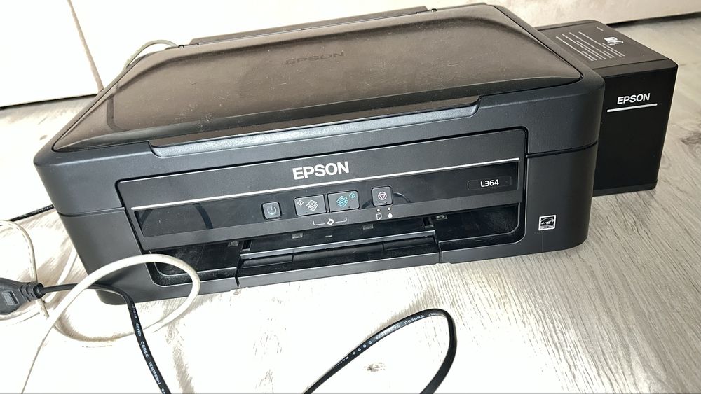 EPSON L364 принтер кольоровий друк, сканер, копір