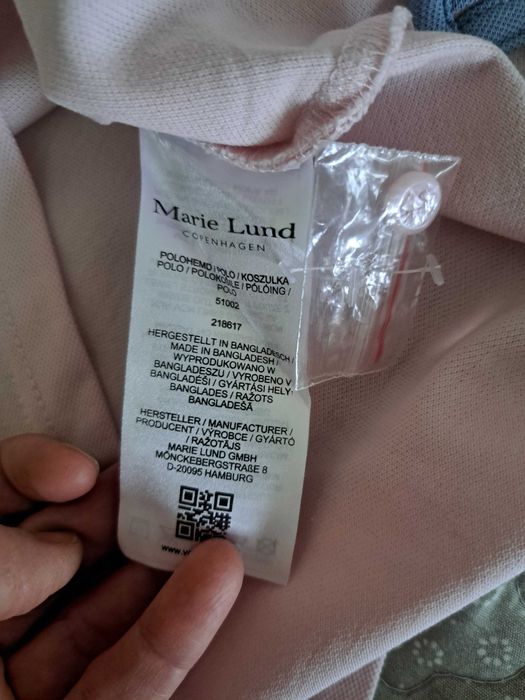Marie Lund Copenhagen koszulka polo rozm S