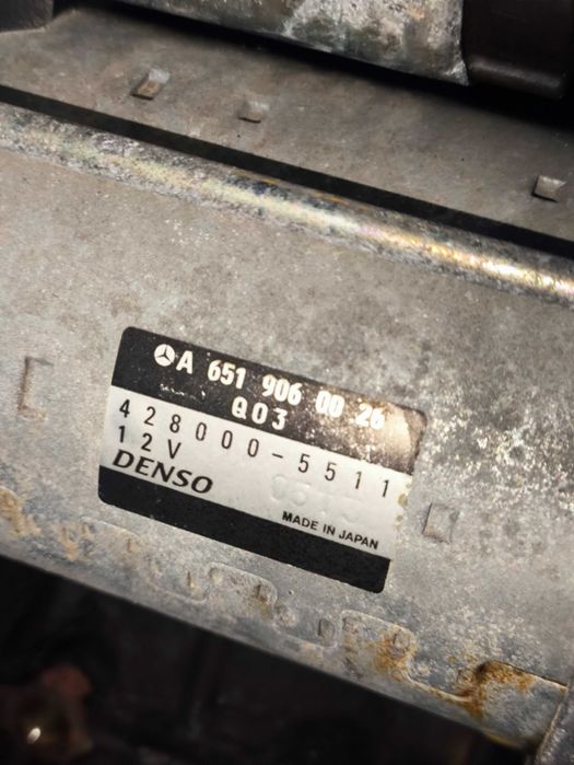 Rozrusznik Mercedes Sprinter W906 lift 2.2 CDI A6519/060/026 Siedlce
