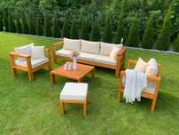 Zestaw mebli ogrodowych lite drewno Dream Garden