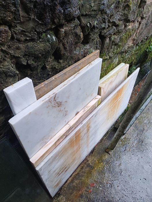 Lages de decoração