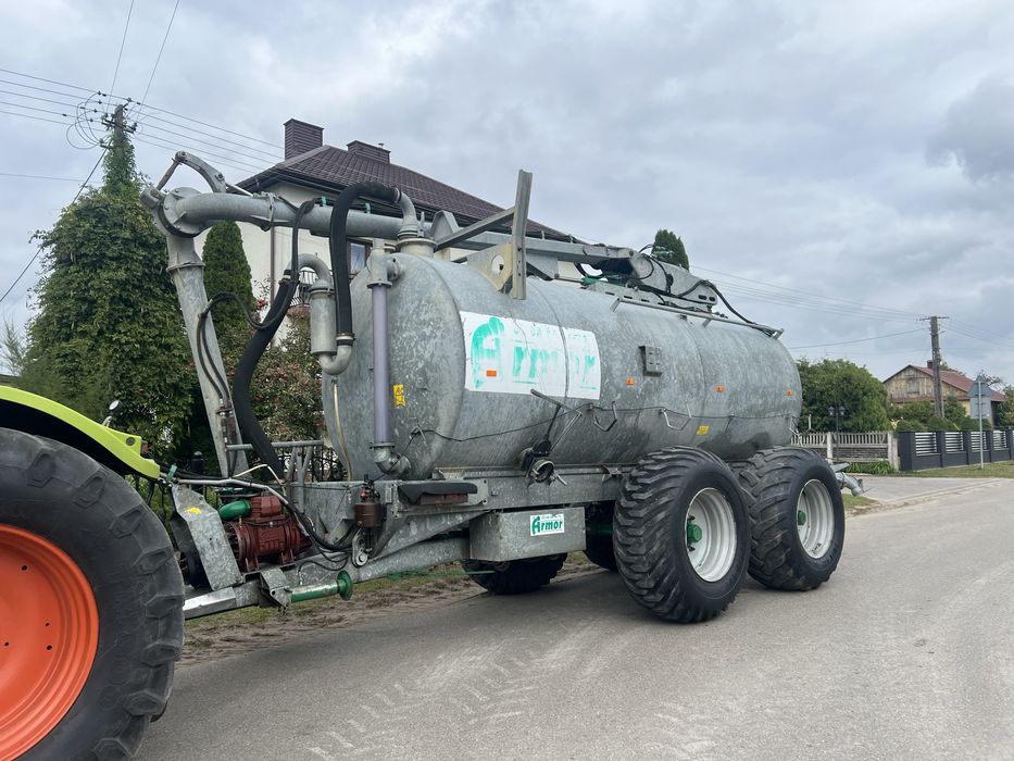 Wóz asenizacyjny beczkowóz  17 tyś. Resor dyszel i oś skretna oś ocynk