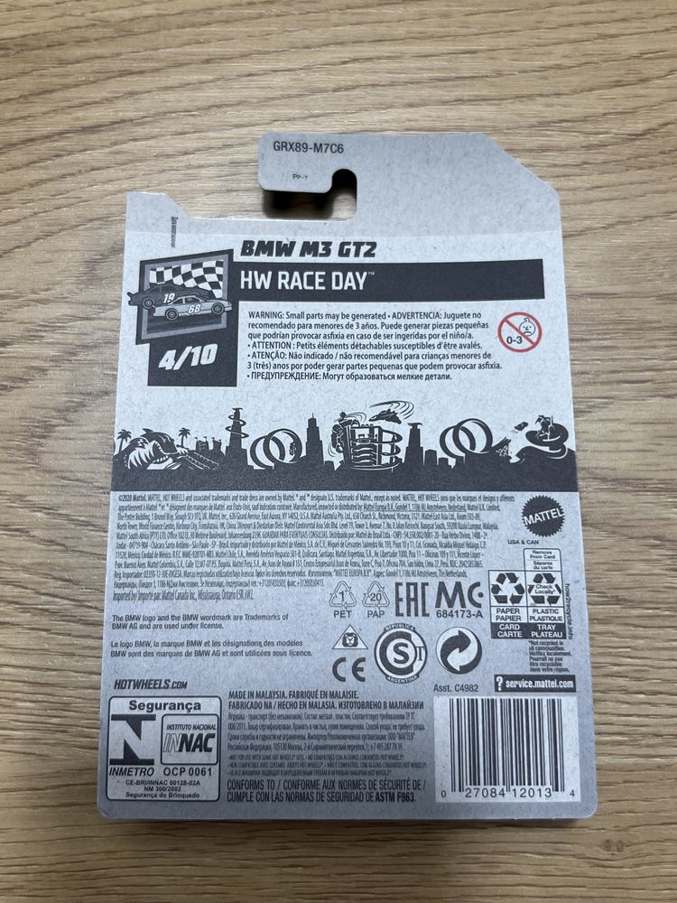 Hot Wheels BMW M3 GT2 e92 HW RACE DAY 2021