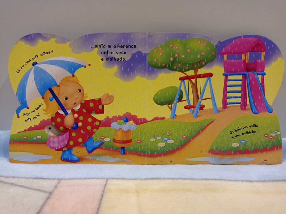 Livro infantil  os 5 sentidos