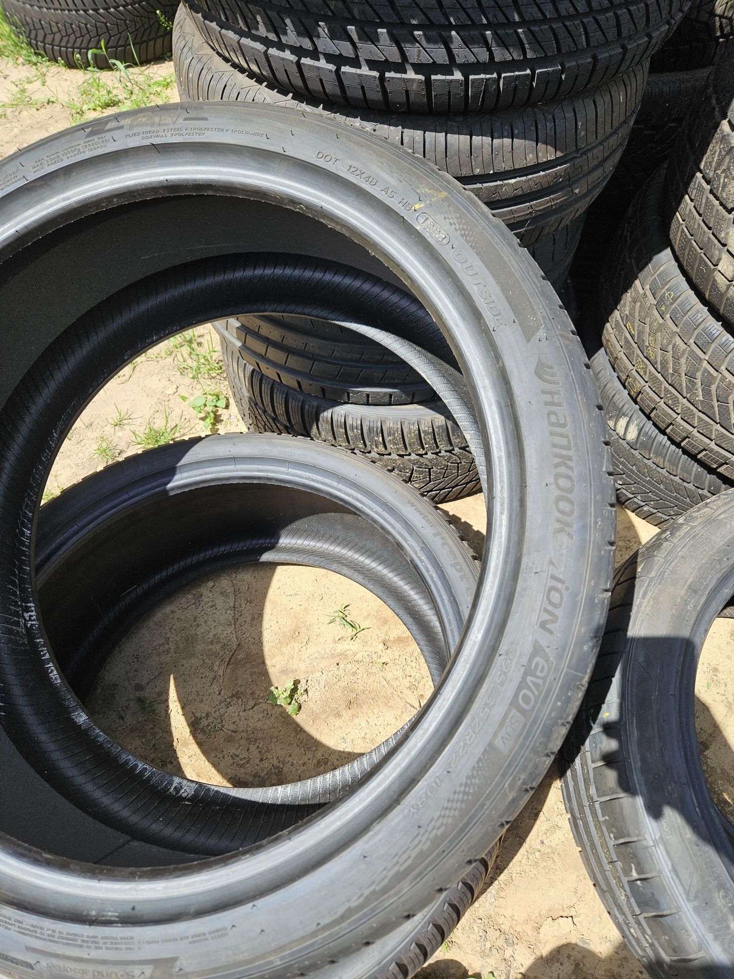 Hankook 295/35 r22 iON Evo SUV /// NOWA wysyłka sound absorber gąbka