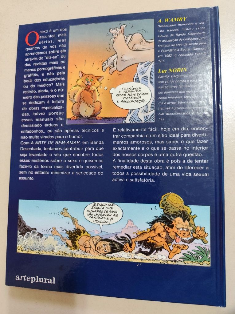 Livro: A Arte de Bem-Amar - A Sexualidade em Banda Desenhada