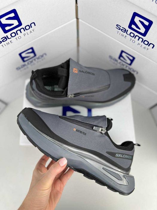 !SALE! Salomon Odyssey Gore-Tex Dark Grey Black 41 42 43 44 45 гортекс