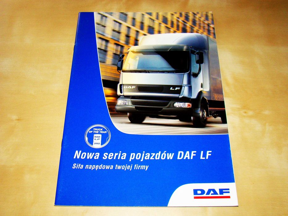 Prospekt DAF Seria LF 2008 j.polski !