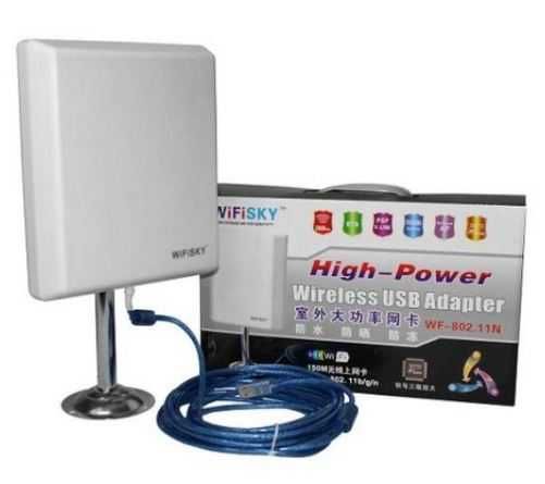 WIFI SKY USB 36DBI АКТИВНА антена найпотужніша до 10км.