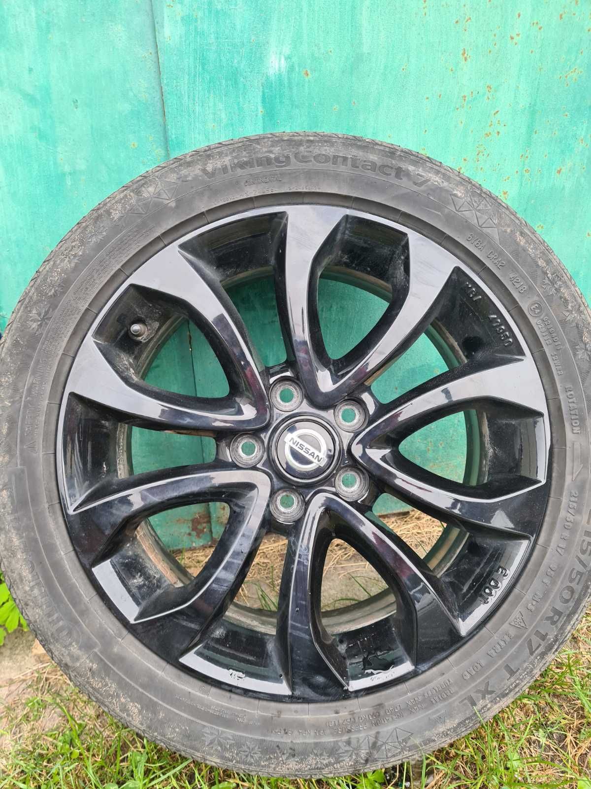 Легкосплавні диски на 17 Nissan